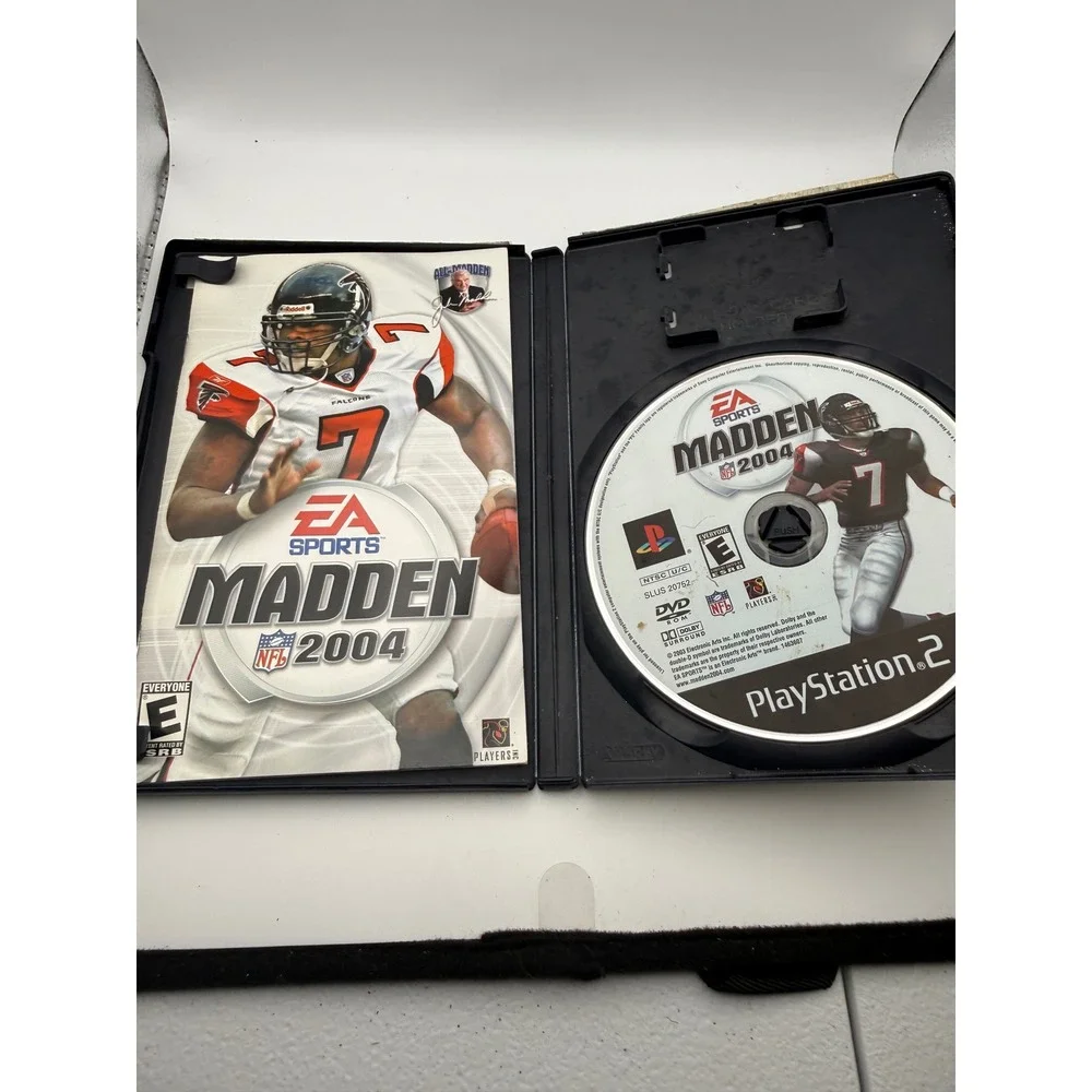Madden NFL 2004 Sony PlayStation 2 PS2 EA Sports Football Game CIB Michael Vick
